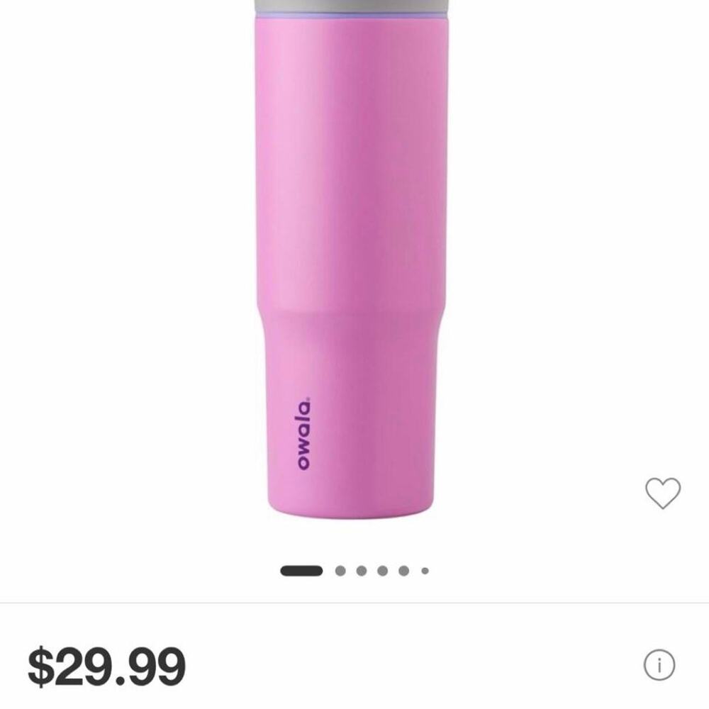 Owala insulated tumbler electric orchid